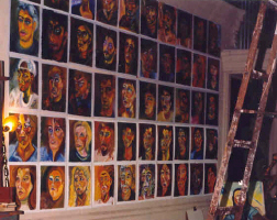 Entire TV series on display